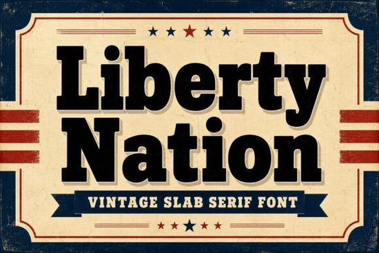 Liberty Nation Font